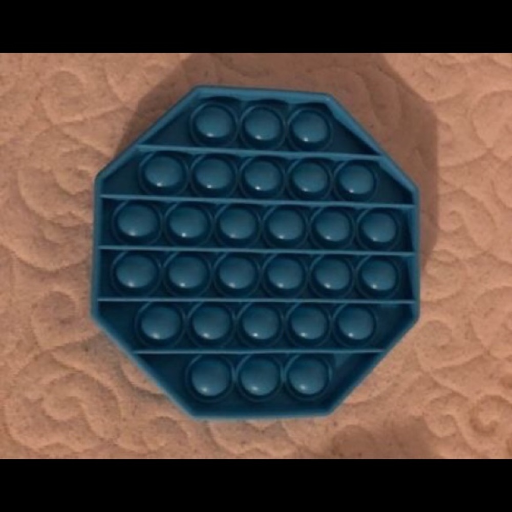 Blue Octagon Pop It (Fidget )